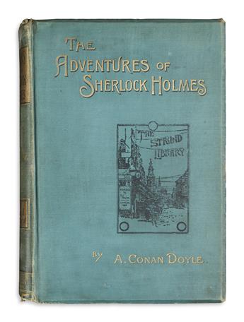 DOYLE, ARTHUR CONAN. The Adventures of Sherlock Holmes * The Memoirs of Sherlock Holmes.